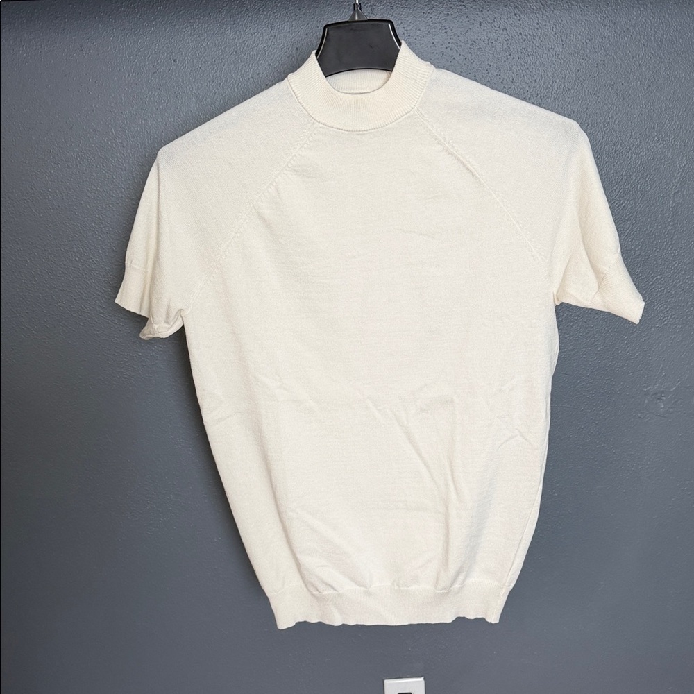 JF J.Ferrar White Knit Top